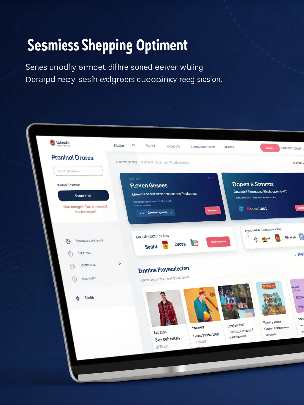 An animation showing a virtual card being used for an online transaction, emphasizing the security aspect.